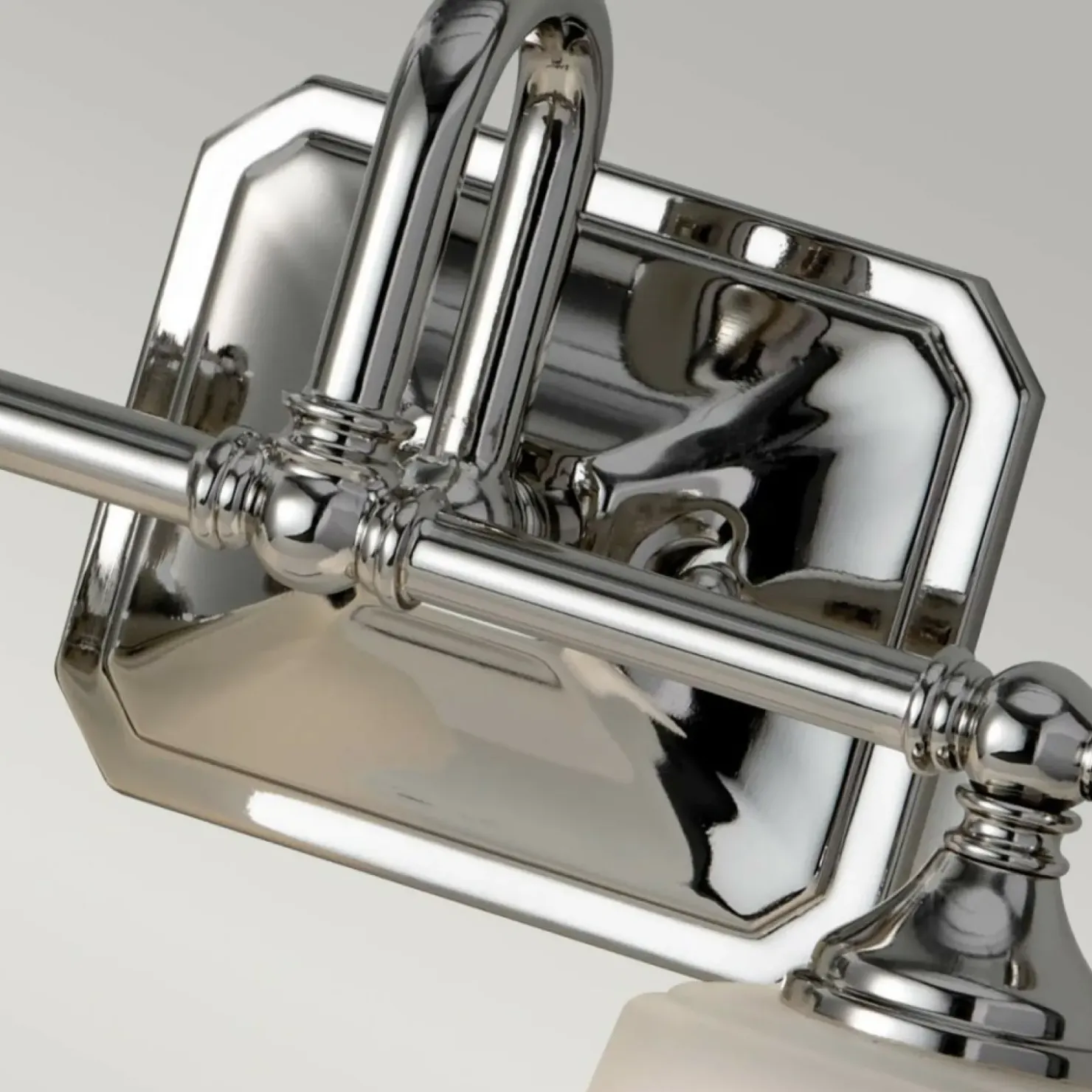 Lampa ścienna, geometryczne klosze FE-CONCORD2-BATH z serii CONCORD*Sklep Kaja Best