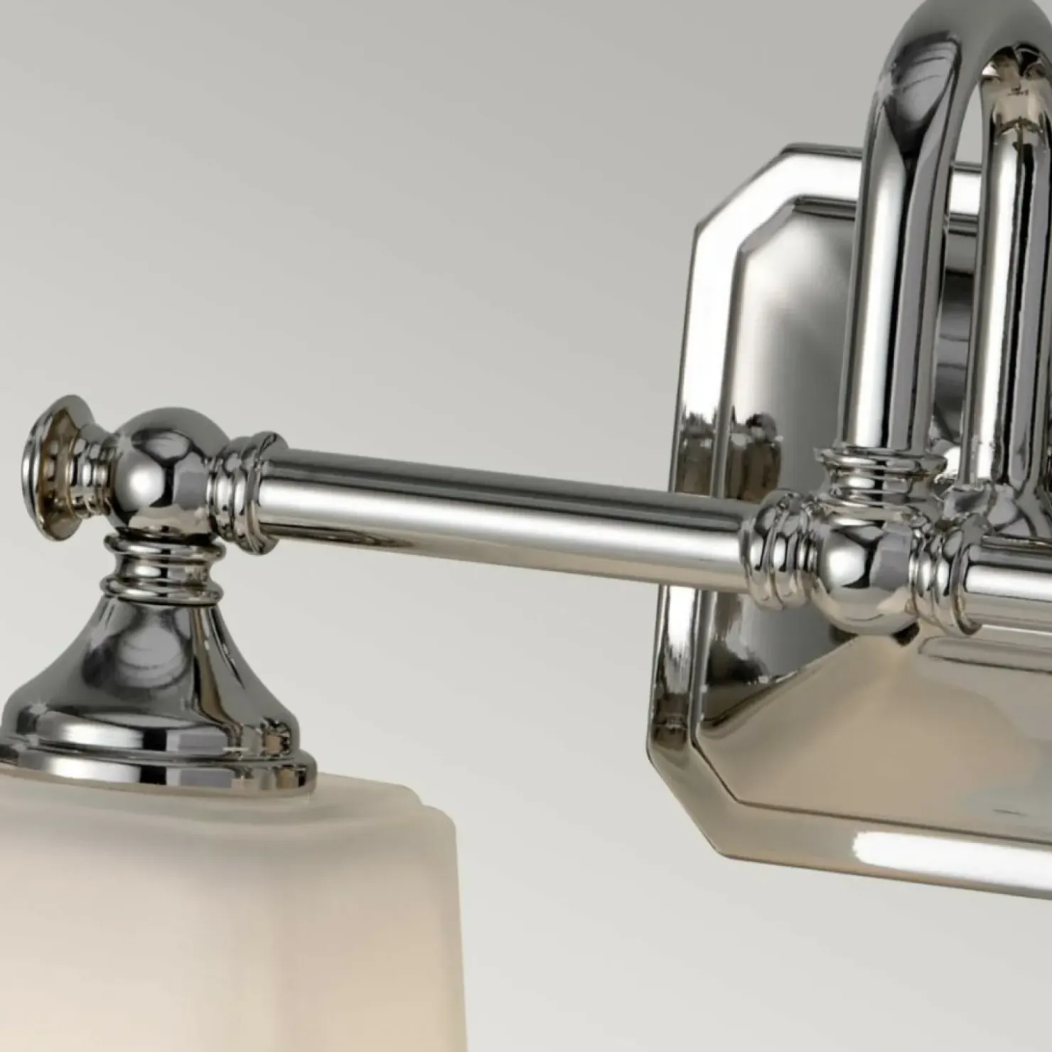 Lampa ścienna, geometryczne klosze FE-CONCORD2-BATH z serii CONCORD*Sklep Kaja Best