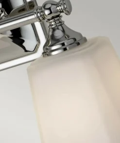 Lampa ścienna, geometryczne klosze FE-CONCORD2-BATH z serii CONCORD*Sklep Kaja Best