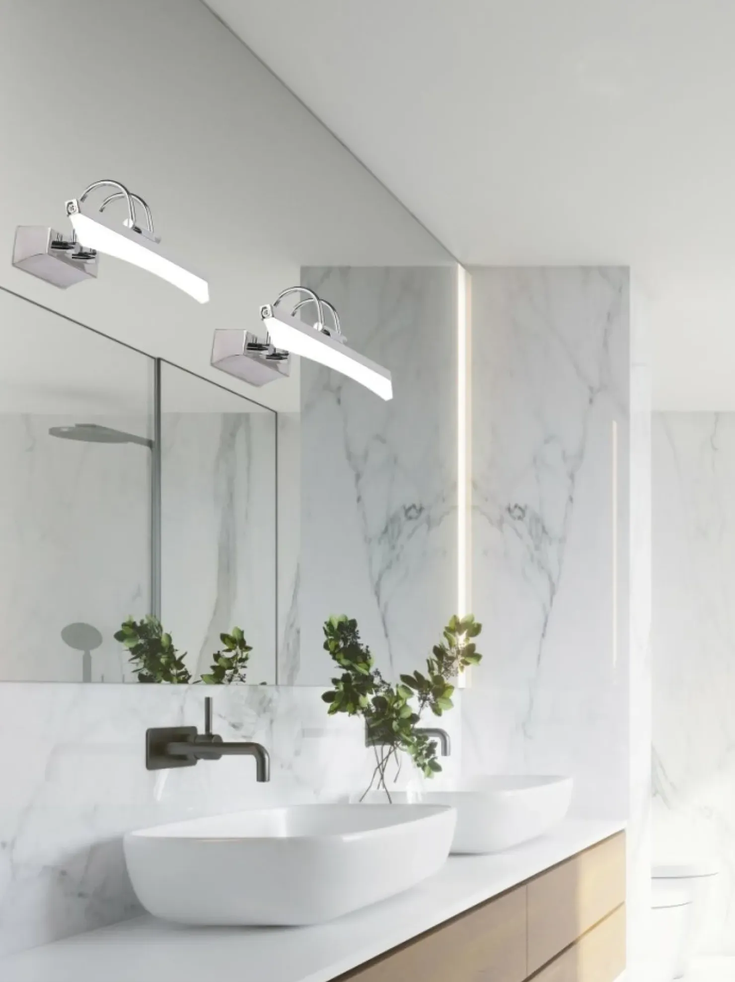 Lampa ścienna LED nad lustro łazienkowe 20-32621 GLORY | Kaja*Sklep Kaja Best Sale