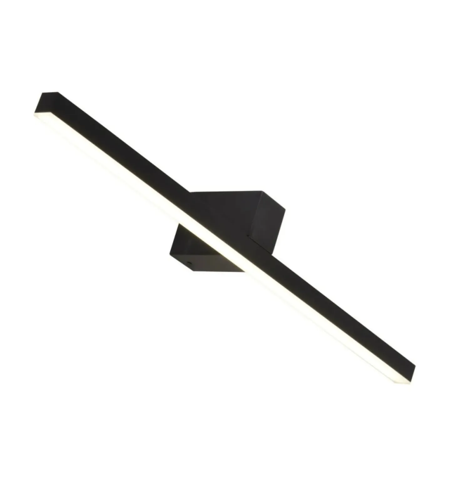 Lampa ścienna LED nad lustro łazienkowe LP-778/1W L BK z serii NEVADA*Sklep Kaja Best Sale