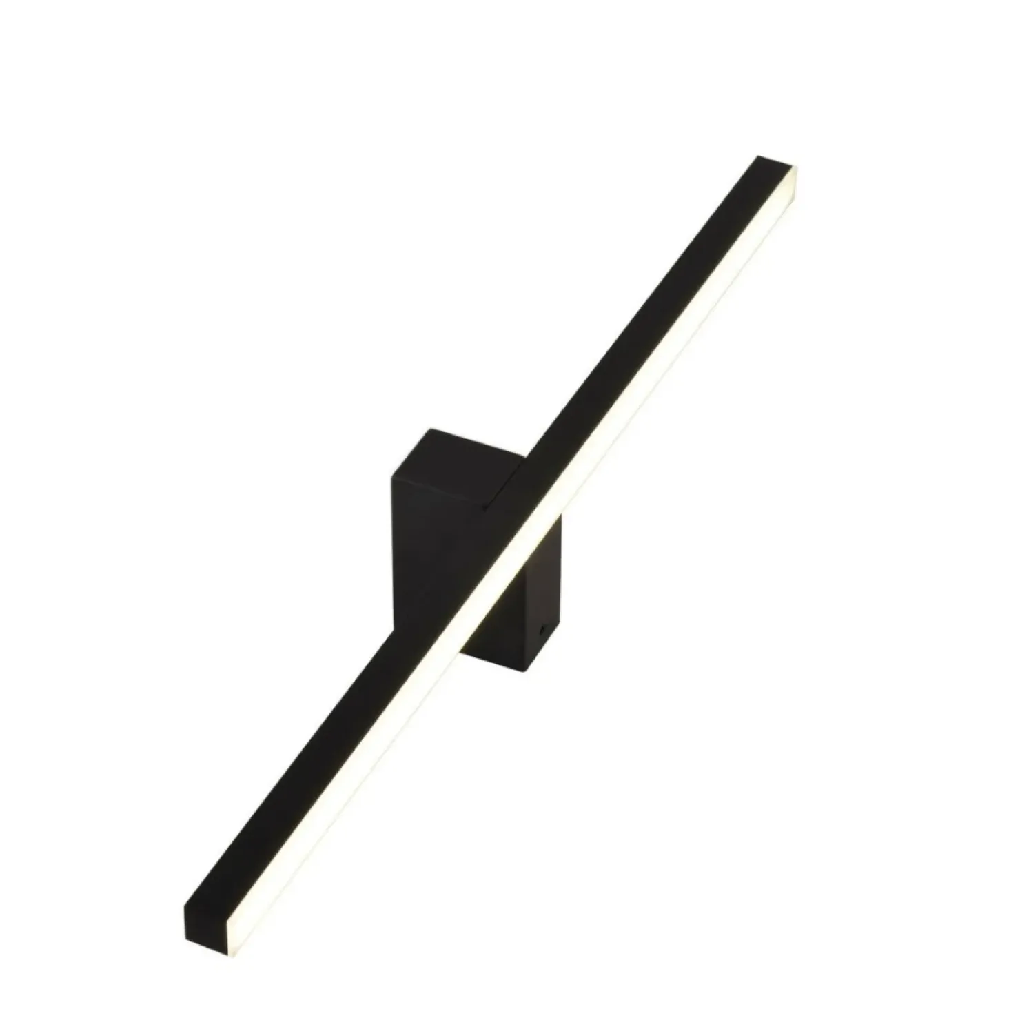 Lampa ścienna LED nad lustro łazienkowe LP-778/1W L BK z serii NEVADA*Sklep Kaja Best Sale