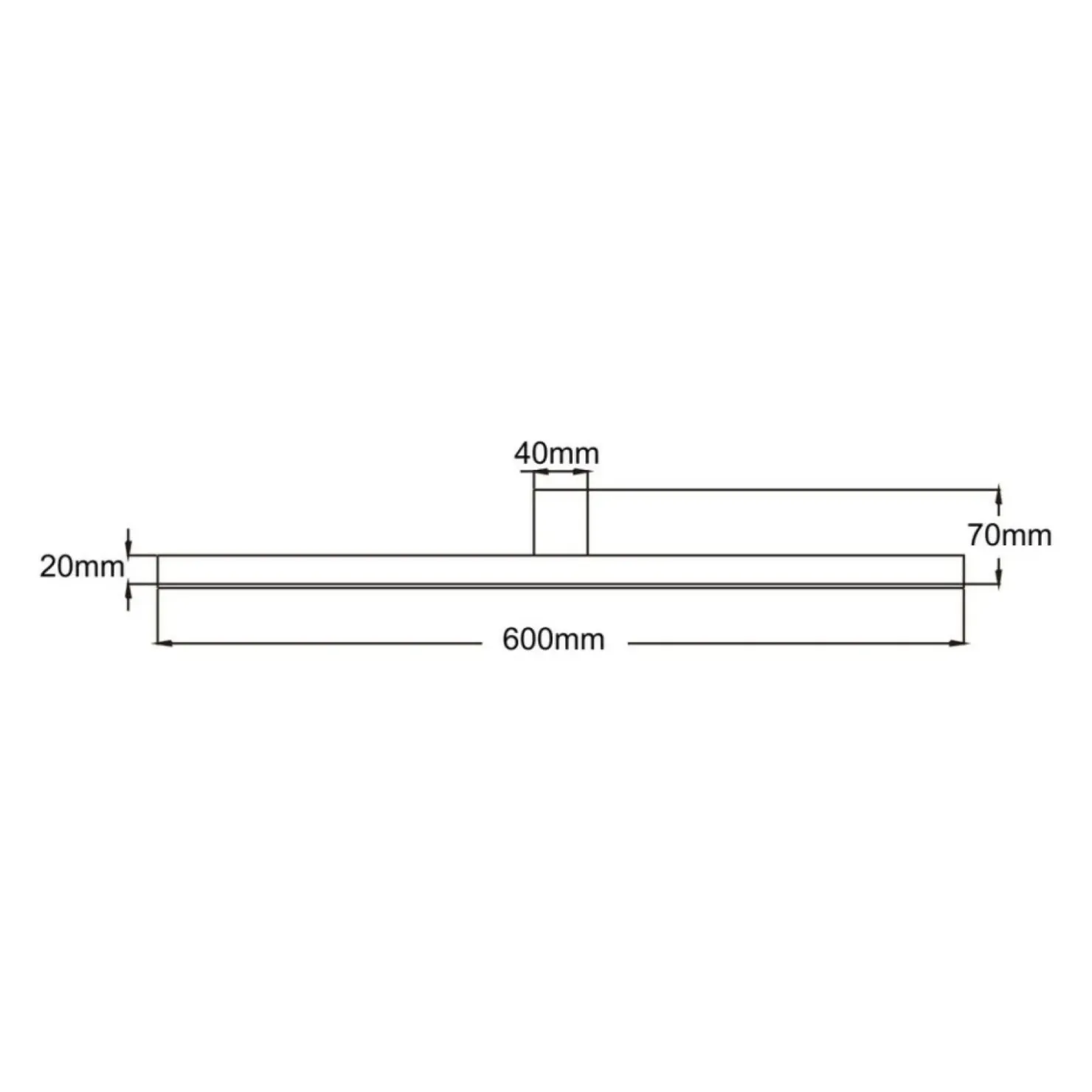 Lampa ścienna LED nad lustro łazienkowe LP-778/1W L BK z serii NEVADA*Sklep Kaja Best Sale