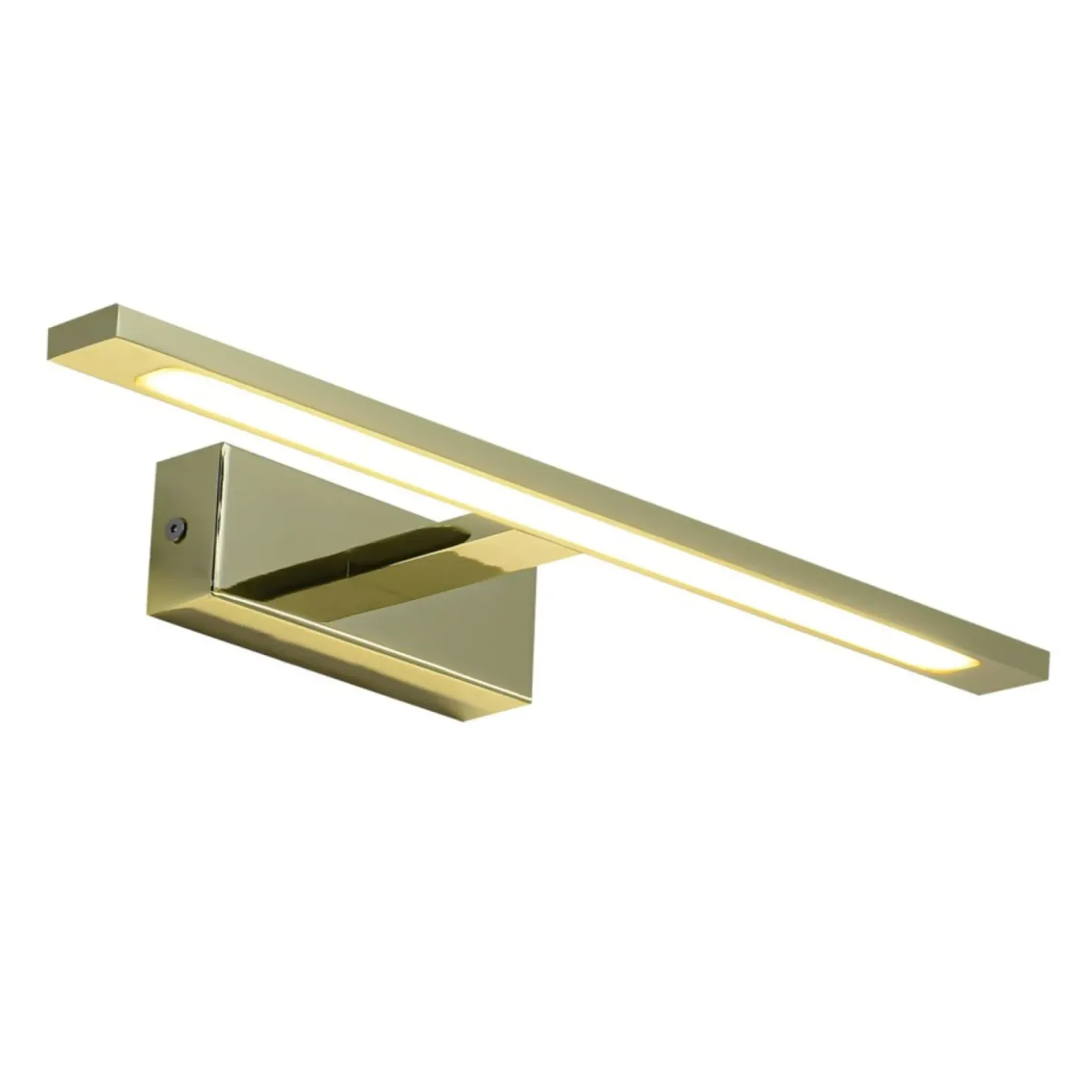 Lampa ścienna LED złota, łazienkowa GS-LWB-12W GOLD ISLA | Kaja*Sklep Kaja Shop