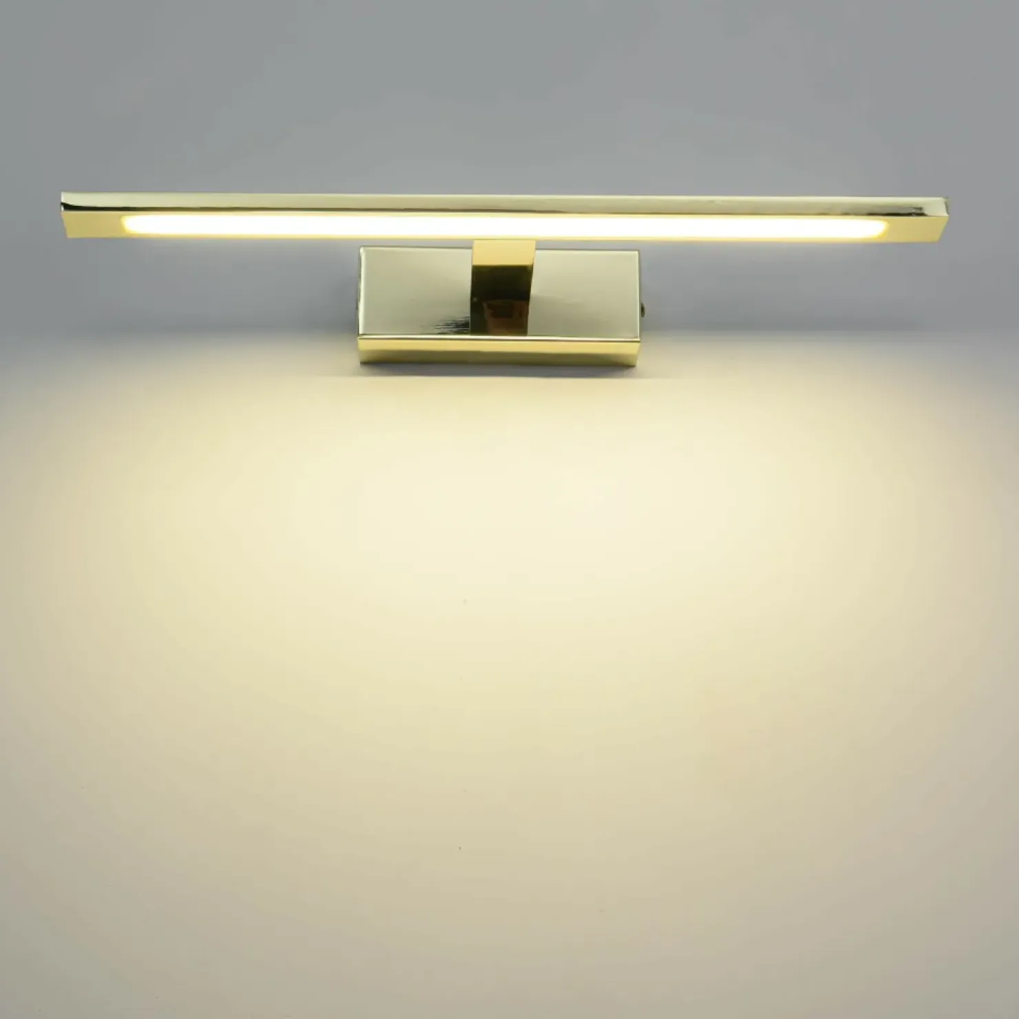 Lampa ścienna LED złota, łazienkowa GS-LWB-12W GOLD ISLA | Kaja*Sklep Kaja Shop