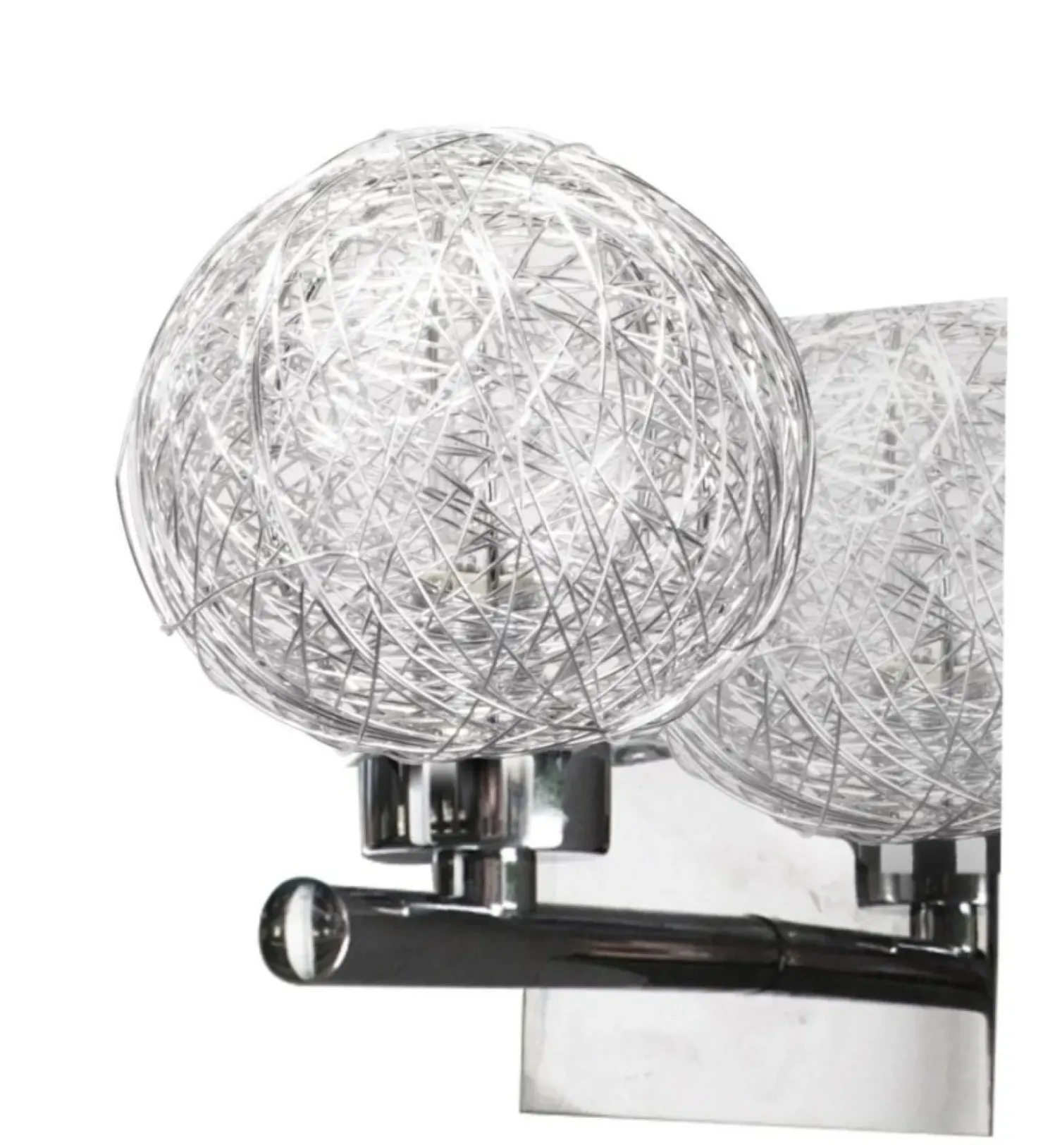 Lampa ścienna z drucianym kloszem 21-14009 SPHERE | Kaja Oświetlenie*Sklep Kaja Outlet