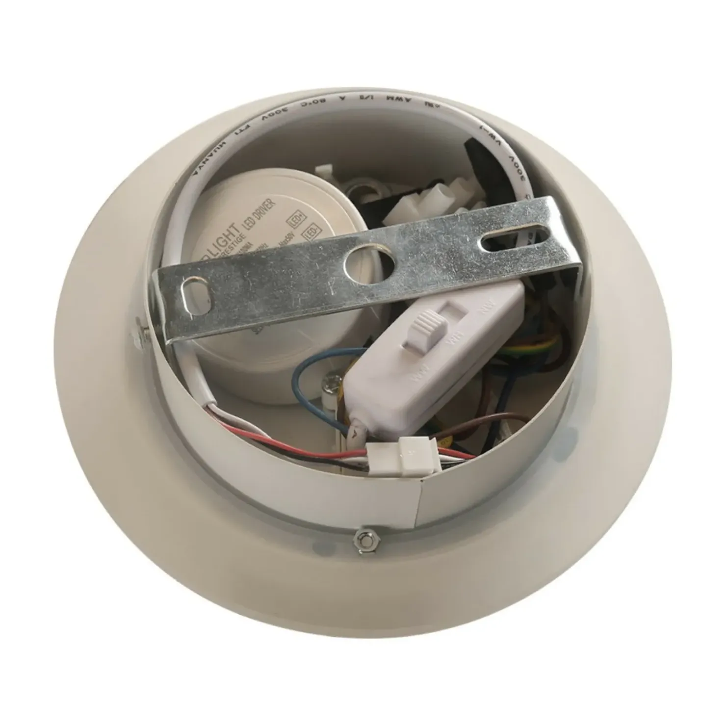 Lampa ścienna z dwoma światłami LED+GU10 LP-0612/1WS BK PARMA | Kaja*Sklep Kaja Store