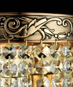 Lampa ścienna z kryształkami DIA890-WL-01-G PALACE | Kaja Oświetlenie*Sklep Kaja Discount