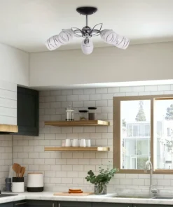 Lampa do nowoczesnego salonu K-JSL-6093/5 CHR XENA | Kaja Oświetlenie*Sklep Kaja Best