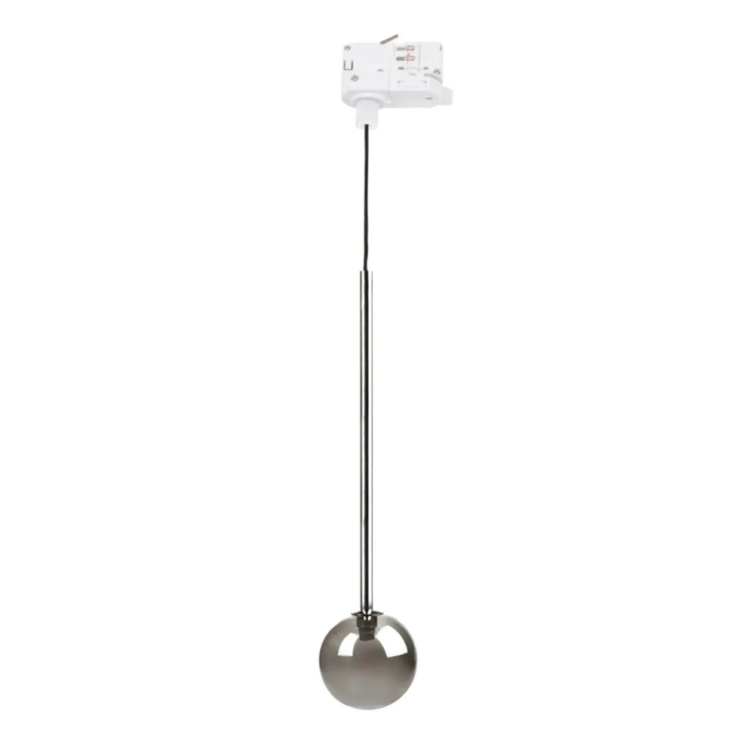 Lampa do szyny, dymiona kula na zwisie ZM 9040WH SZ.TRÓJOBWODOWA*Sklep Kaja Outlet