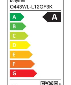 Lampa elewacyjna czarna, LED 12W O443WL-L12GF3K z serii SHARE*Sklep Kaja Outlet