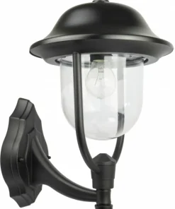 Lampa elewacyjna w czarnym kolorze K 3012/1/O g z serii PRINCE | Kaja Oświetleni*Sklep Kaja New