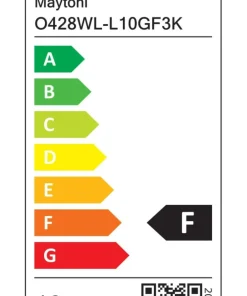Lampa elewacyjna w czarnym kolorze, LED O428WL-L10GF3K z serii LOT*Sklep Kaja Store