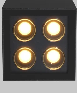 Lampa elewacyjna w kształcie kostki LED 8W O309CL-L8GF3K z serii ARES*Sklep Kaja New