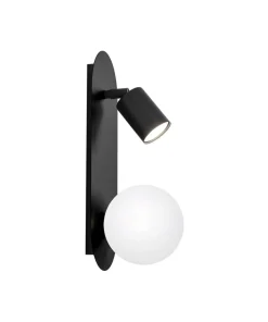 Lampa kinkiet ścienny z kloszem i reflektorem K-5480 z serii ARIES*Sklep Kaja Best Sale