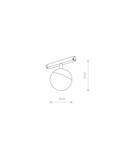 Lampa kula do szyny magnetycznej 1F 10647 LVM LID LED | Kaja*Sklep Kaja Hot