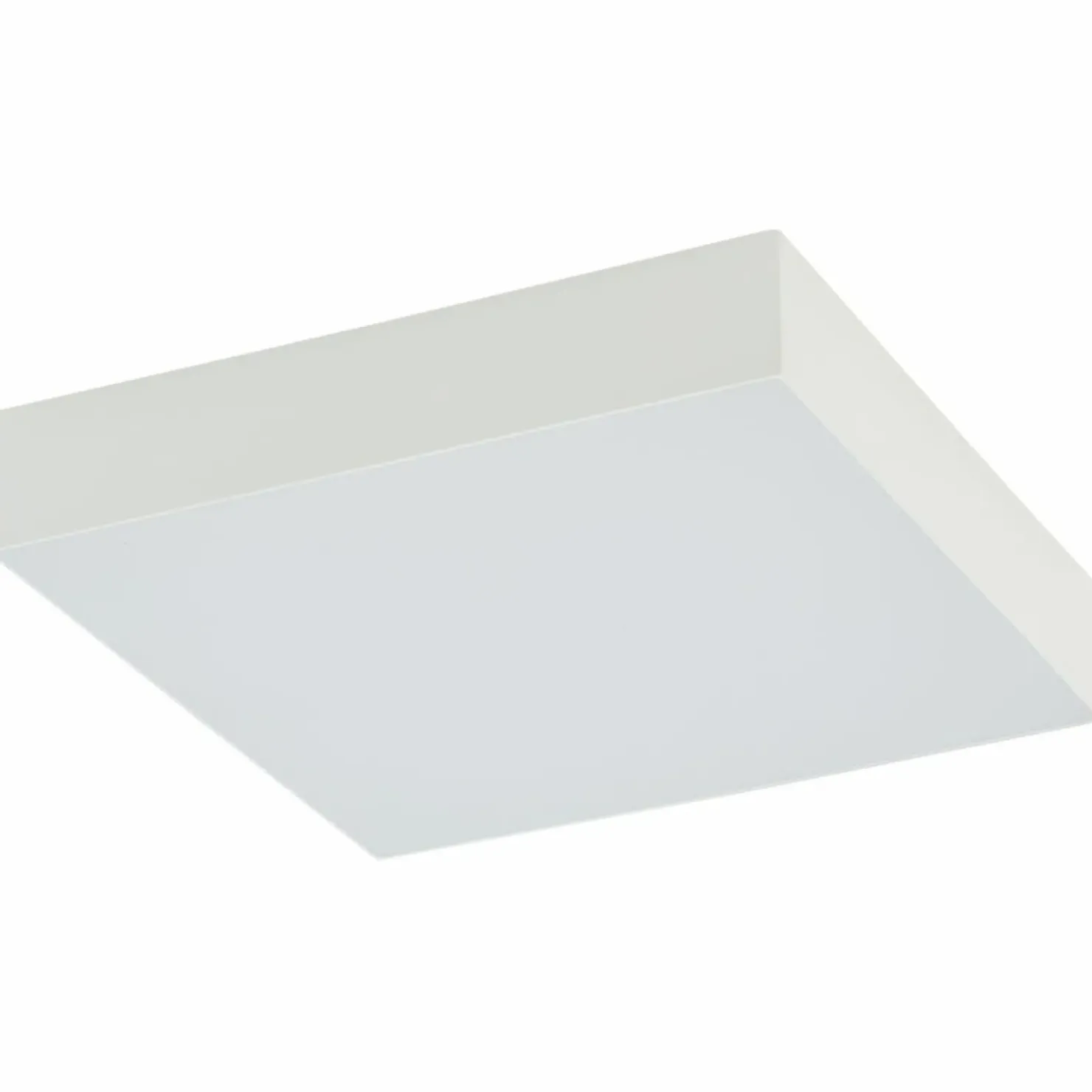 Lampa LED z ciepłym światłem 21x21cm 3000K 10422 LID SQUARE LED | Kaja*Sklep Kaja Store