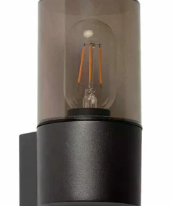 Lampa na elewację, ciemne szkło ABR-KZP3-E27 GARDENA MODERNO | Kaja*Sklep Kaja Online