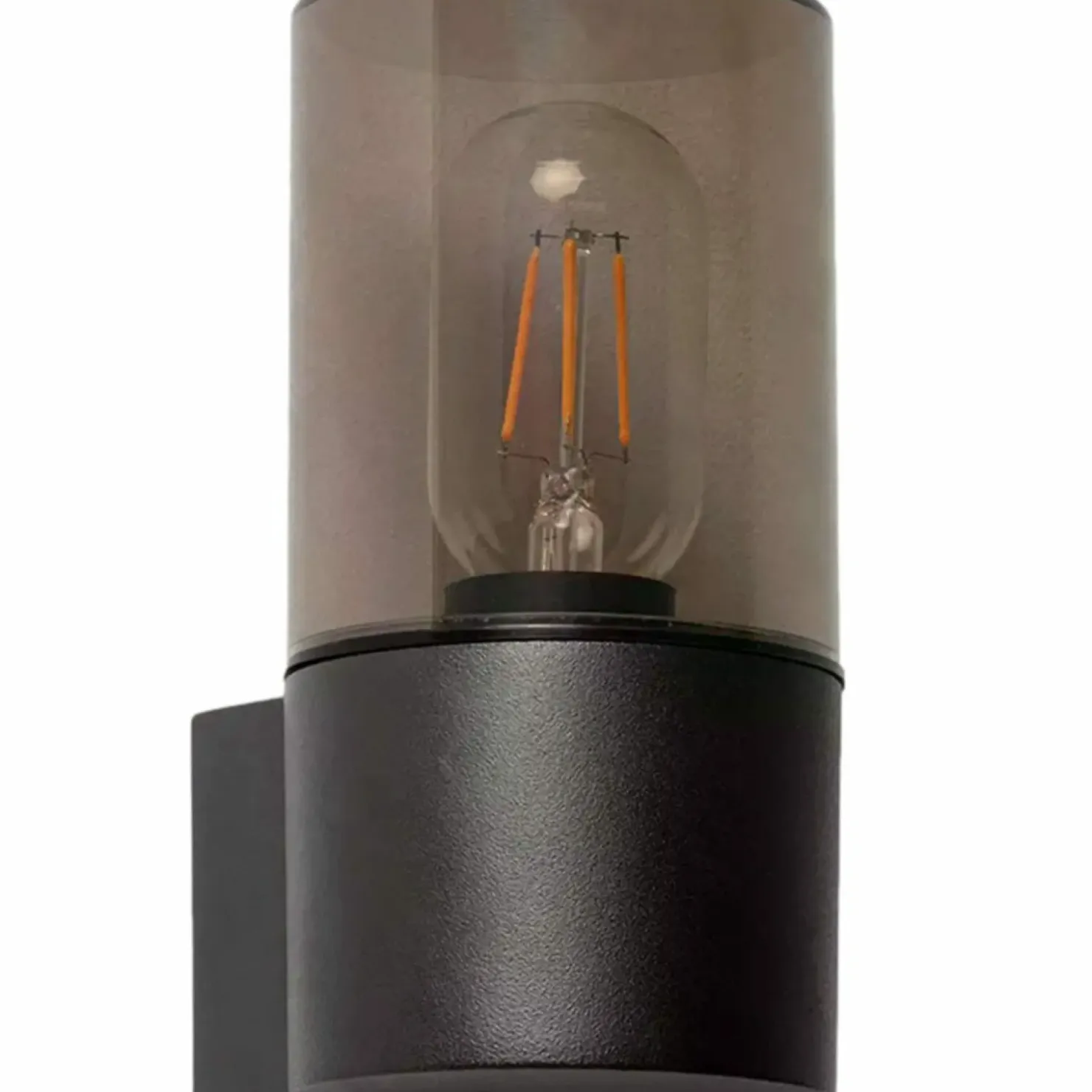 Lampa na elewację, ciemne szkło ABR-KZP3-E27 GARDENA MODERNO | Kaja*Sklep Kaja Online
