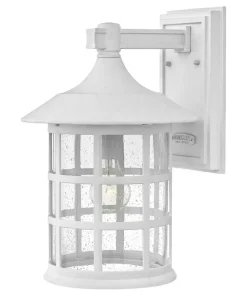 Lampa naścienna, teksturowana biel HK-FREEPORT2-L-TWH z serii FREEPORT*Sklep Kaja Outlet