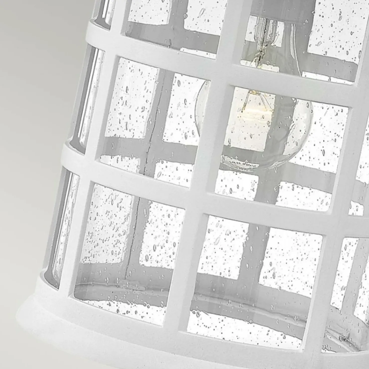 Lampa naścienna, teksturowana biel HK-FREEPORT2-L-TWH z serii FREEPORT*Sklep Kaja Outlet