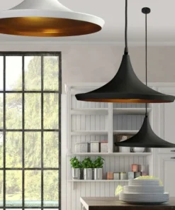 Online Sklep Kaja Lampa o designerskim kształcie, szeroki klosz AZ1342 CHINK | Kaja