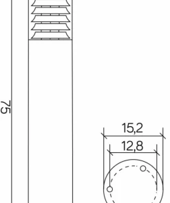 Lampa ogrodowa do podświetlenia ścieżek 91065L-750 z serii JOY | Kaja Oświetleni*Sklep Kaja Flash Sale