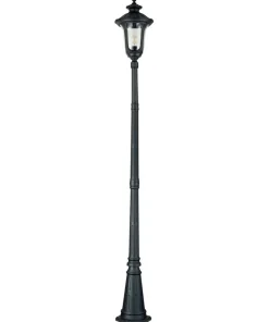 Lampa ogrodowa, latarnia, czarna CC5-M-BK z serii CHICAGO*Sklep Kaja Fashion