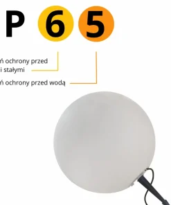 Lampa ogrodowa wbijana w ziemię kula LP-JH-1095-300 GAJA | Kaja*Sklep Kaja Flash Sale