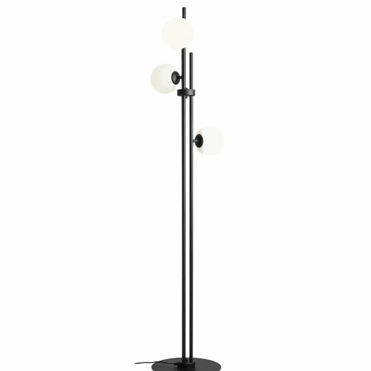 Lampa podłogowa czarna wysoka do salonu 1073A1 HARMONY | Kaja*Sklep Kaja Best