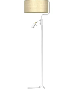 Lampa podłogowa do sypialni, z abażurem MLP7492 z serii MARSHALL | Kaja Oświetle*Sklep Kaja Sale