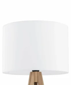 Lampa podłogowa na drewnianym trójnogu TK 16006 GRAND SOSNA | Kaja*Sklep Kaja Cheap
