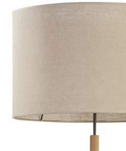 Lampa podłogowa na drewnianej nodze TK 5199 DEVA | Kaja Oświetlenie*Sklep Kaja Shop