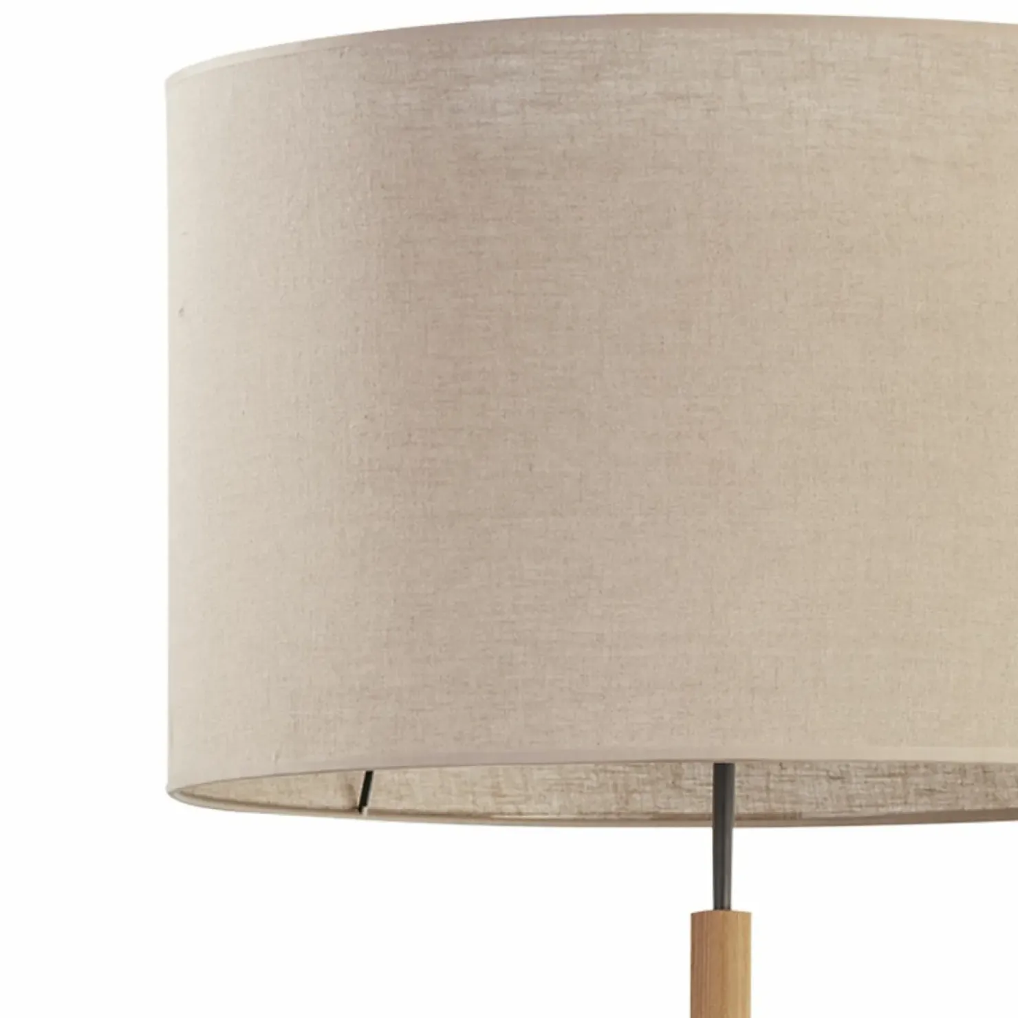 Lampa podłogowa na drewnianej nodze TK 5199 DEVA | Kaja Oświetlenie*Sklep Kaja Shop