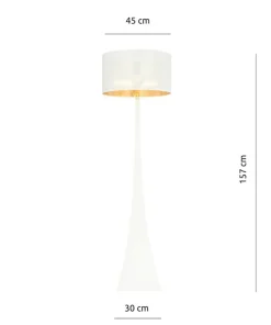 Lampa podłogowa na nietypowej nodze 1155/LP1 ESTRELLA | Kaja*Sklep Kaja Store