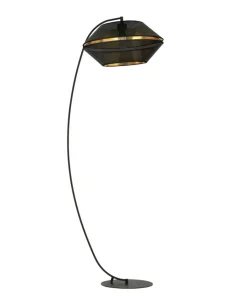 Lampa podłogowa wygięta w łuk, do salonu 1185/LP z serii MALIA | Kaja*Sklep Kaja Fashion