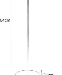 Lampa podłogowa z 3 okrągłymi kloszami K-4859 LAMBERT | Kaja*Sklep Kaja Sale