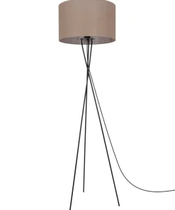 Lampa podłogowa z abażurem na trójnogu K-4379 | Kaja Oświetlenie*Sklep Kaja Store