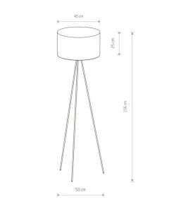 Lampa podłogowa z m abażurem 7991 | Kaja Oświetlenie*Sklep Kaja Cheap