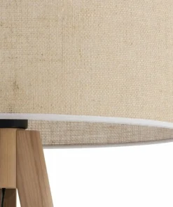 Lampa podłogowa z jutowym abażurem TK 16020 GRAND SOSNA | Kaja*Sklep Kaja Discount