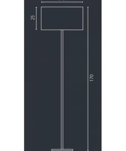 Lampa podłogowa z klasycznym abażurem 67579 RONDO | Kaja Oświetlenie*Sklep Kaja Discount