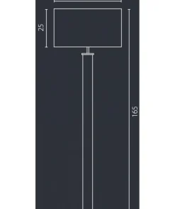 Lampa podłogowa z metalicznym abażurem 67601 NODO | Kaja Oświetlenie*Sklep Kaja Shop