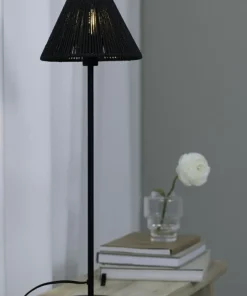 Lampa podłogowa z plecionym abażurem 108446 z serii CORDA | Kaja*Sklep Kaja Fashion