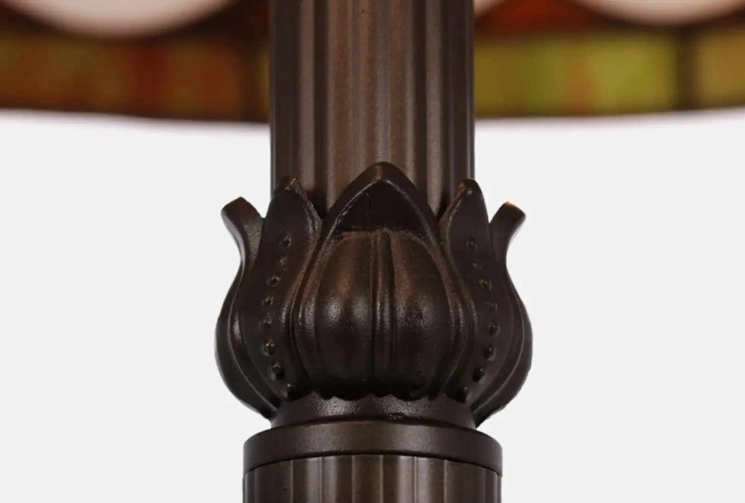 Lampa podłogowa z witrażowym kloszem K-F182208 TIFANY | Kaja*Sklep Kaja Online