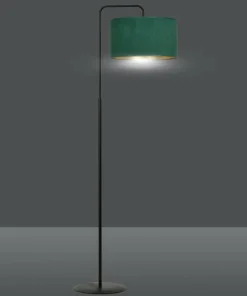 Lampa podłogowa z zielonym abażurem 1051/LP1 HILDE | Kaja Oświetlenie*Sklep Kaja Best