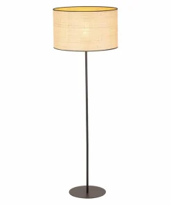 Lampa podłogowa ze słomkowym abażurem TK 5161 z serii LIBERIA | Kaja*Sklep Kaja Flash Sale