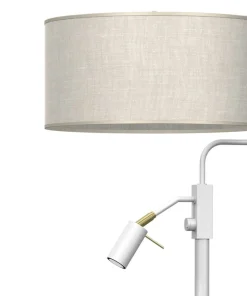 Lampa stojąca do kącika czytelnika - dwa światła MLP7503 LINO | Kaja*Sklep Kaja Sale