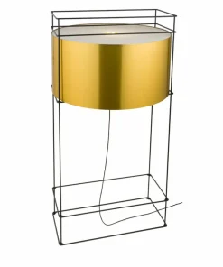 Lampa stojąca styl geometryczny - mosiądz 150cm ANT 9524 PAA | Kaja*Sklep Kaja Best Sale