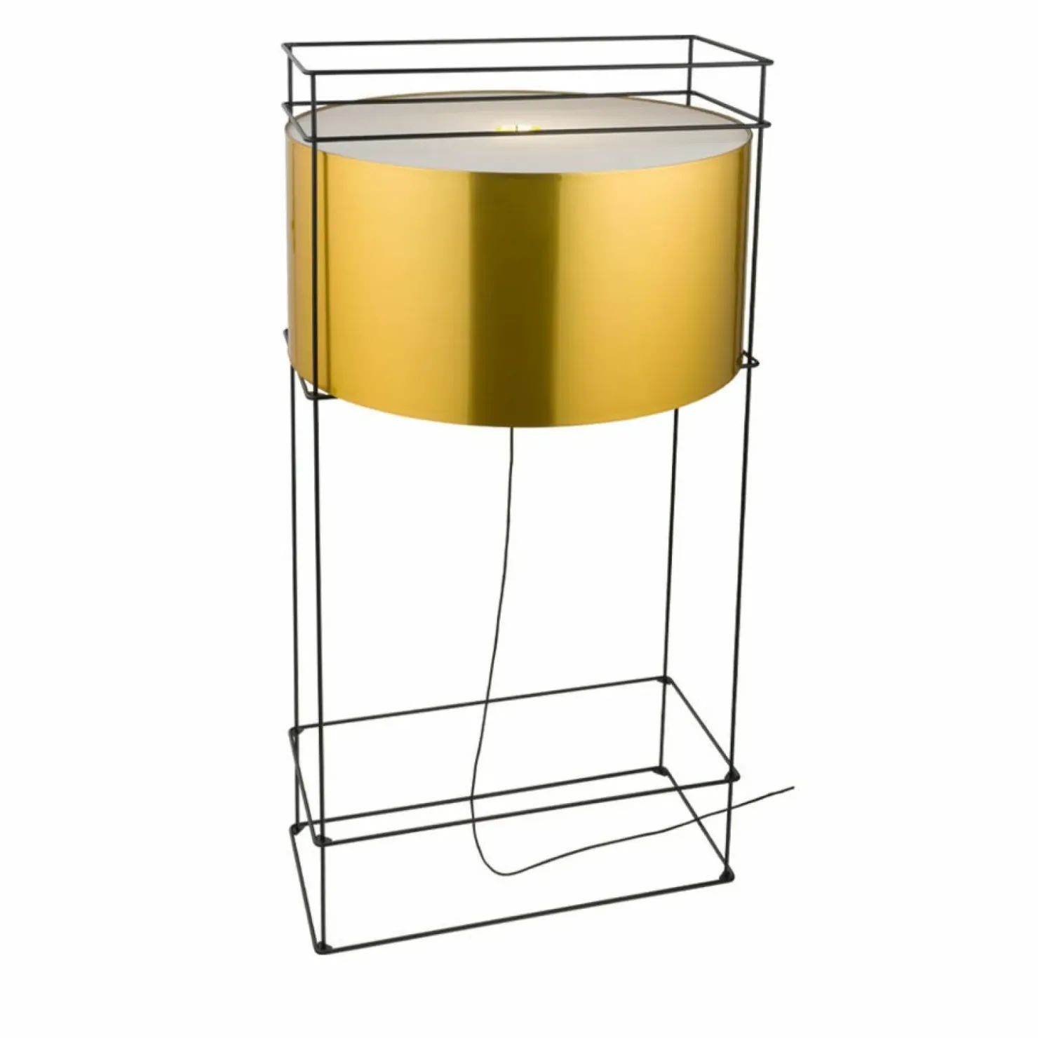 Lampa stojąca styl geometryczny - mosiądz 150cm ANT 9524 PAA | Kaja*Sklep Kaja Best Sale