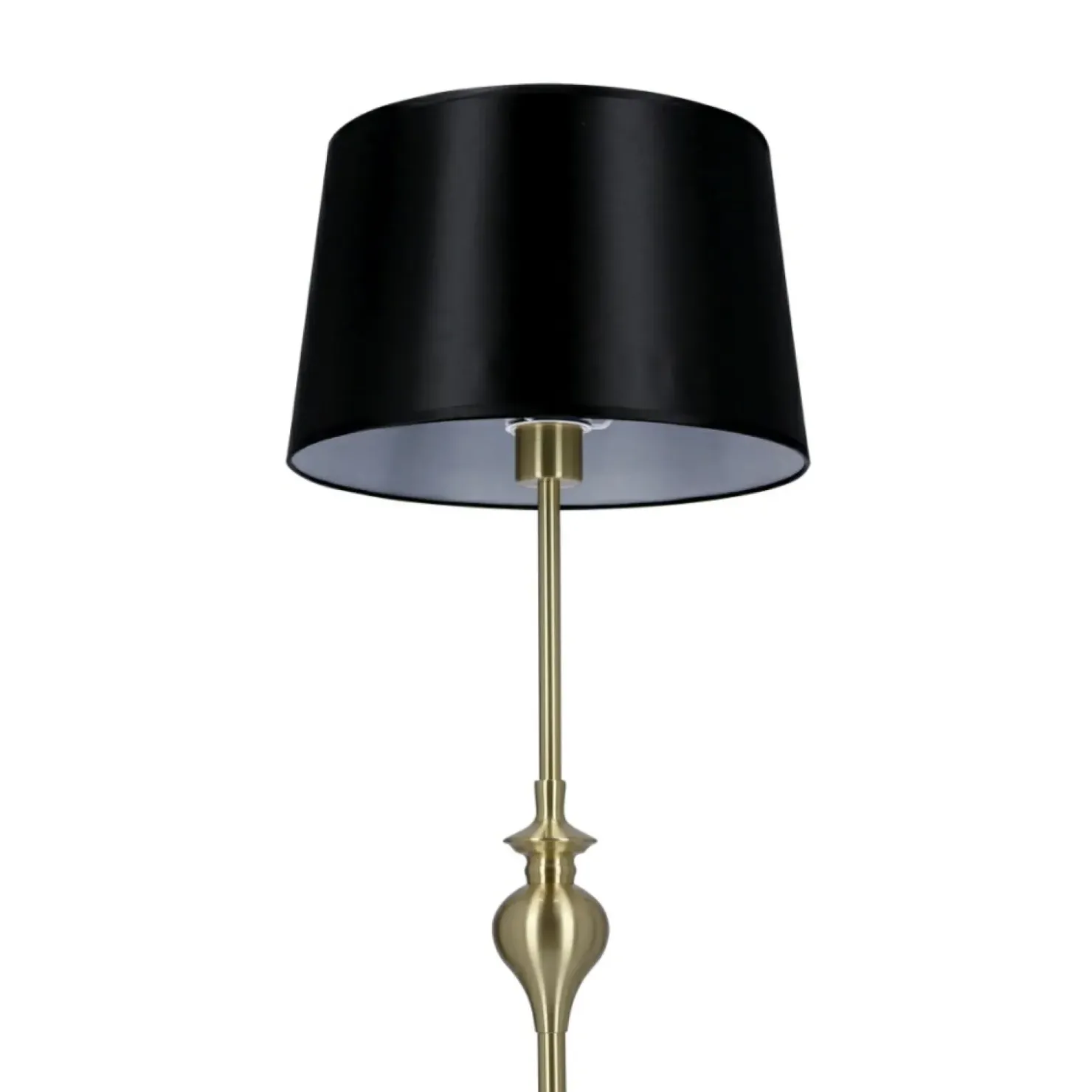 Lampa stojąca w stylu glamour, z abażurem 51-09258 z serii PRIMA*Sklep Kaja Discount